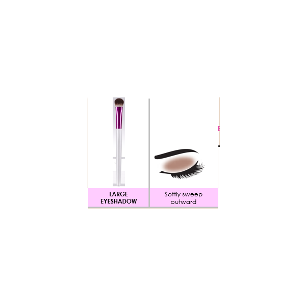 Ruby Kisses Large Eyeshadow Brush