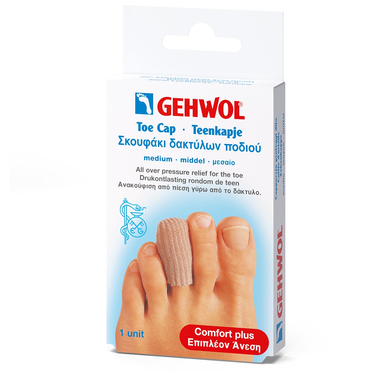 Gehwol Toe Cap Medium m/ hette
