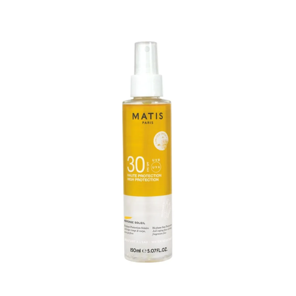 Matis Réponse Soleil Bi-Phase Solaire SPF30 150ml