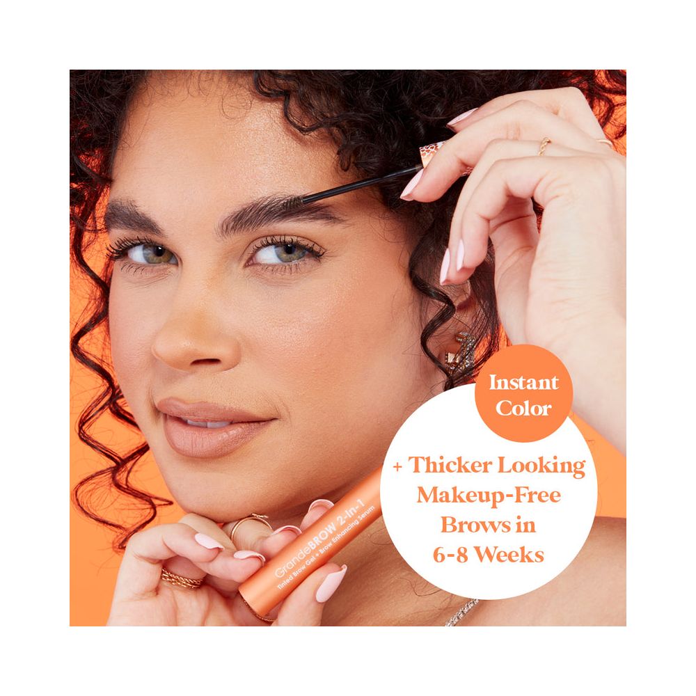GrandeBROW 2-In-1 Tinted Brow Gel + Brow Enhancing Serum