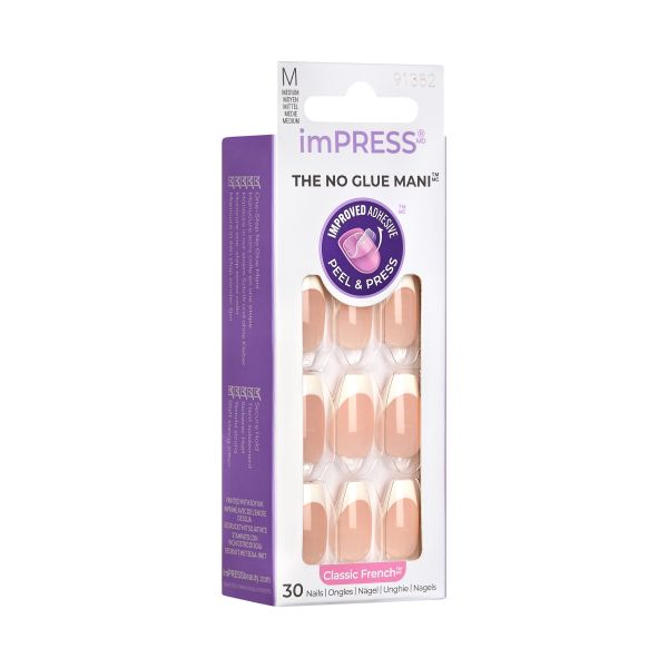 KISS imPRESS Nails: Classic French Ideal
