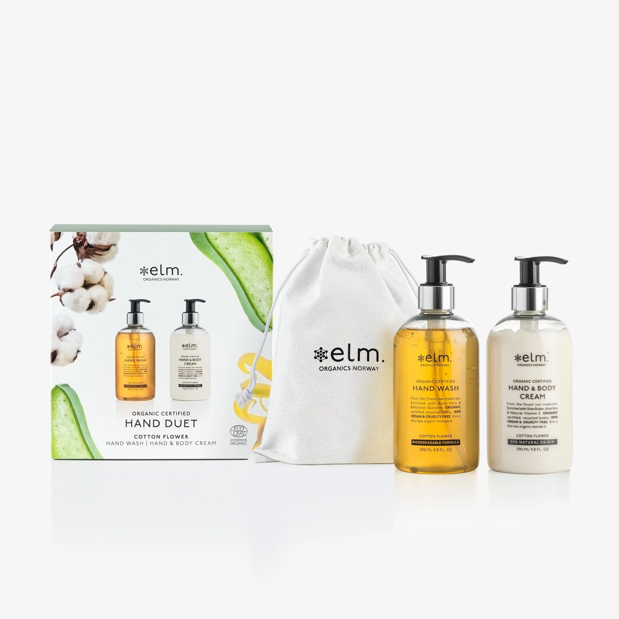 elm Gavesett: Hand Duet Cotton Flower