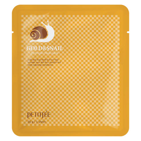 Petitfee Gold & Snail Hydrogel Face Mask