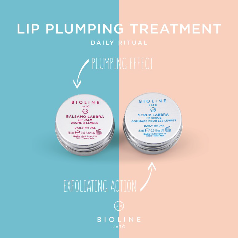 Bioline Lip Plumping Treatment: Scrub & Balm