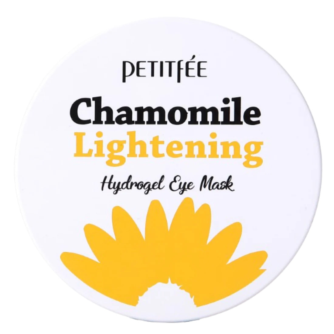 Petitfee Chamomile Lightening Hydrogel Eye Mask 60stk