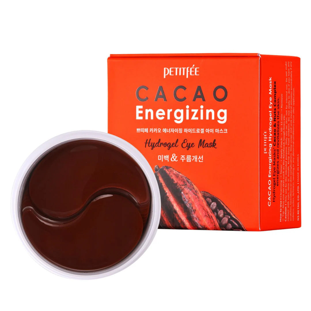 Petitfee Cacao Energizing Hydrogel Eye Mask 60stk