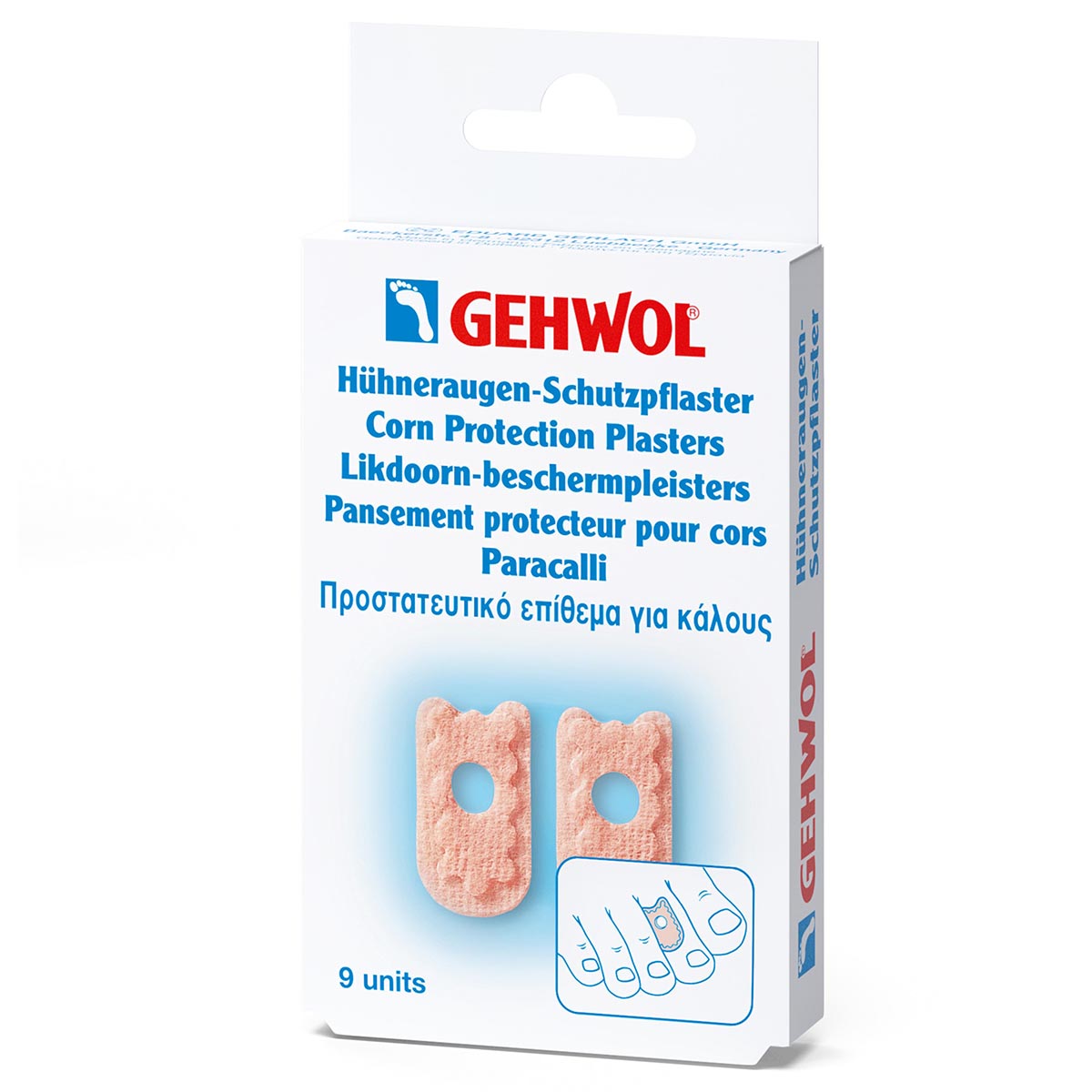 Gehwol Corn Protection Plaster - Liktorn beskyttelse 9 stk