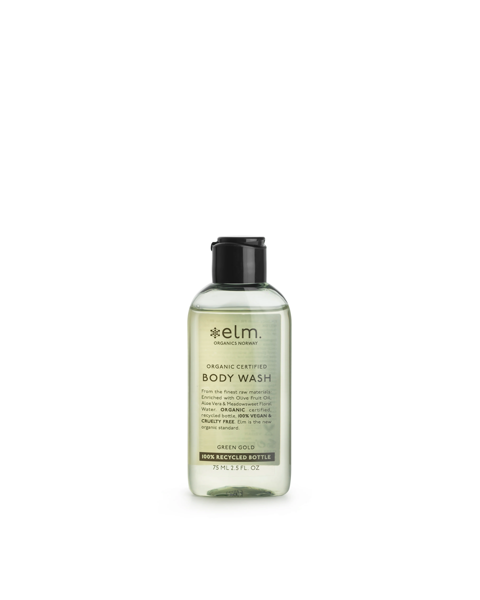 elm Body Wash Green Gold