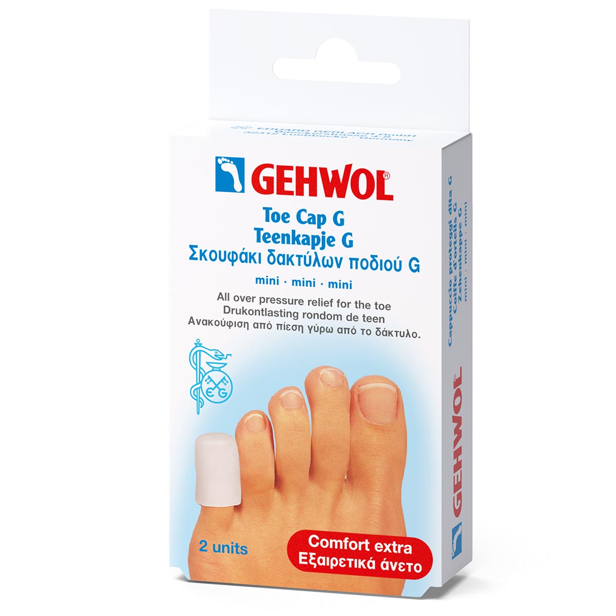 Gehwol Toe Cap G m/hette 2 stk