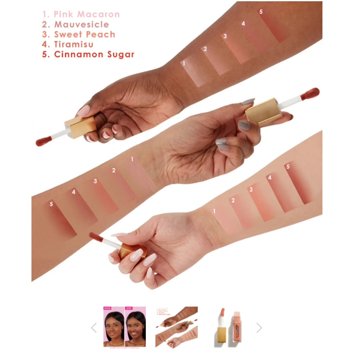 GrandePOP Plumping Liquid Blush 10g