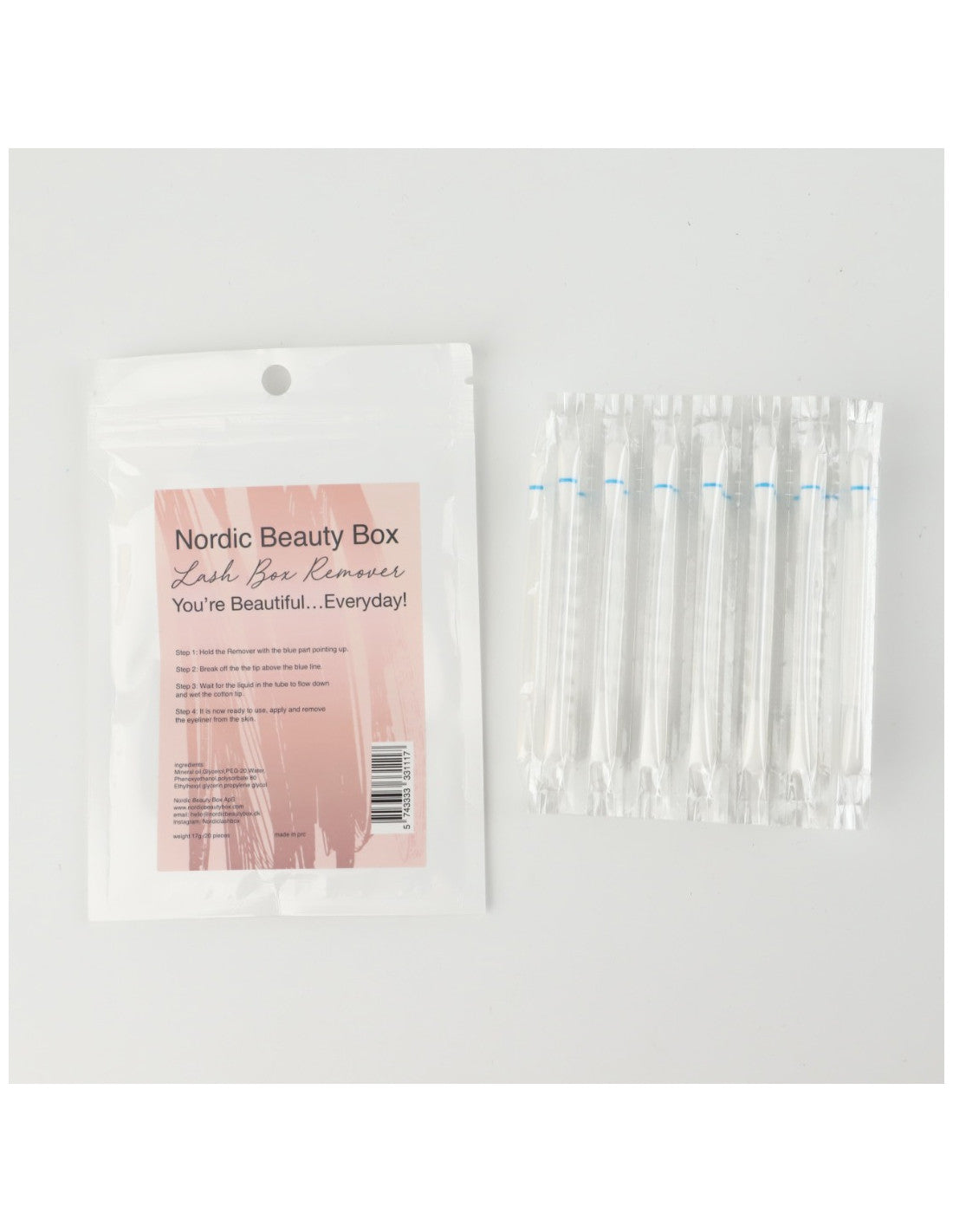 Nordic Beauty Box Remover 20stk