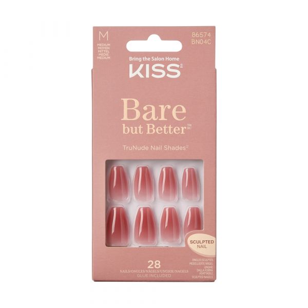KISS Bare but Better TruNude Nail Shades: Nude