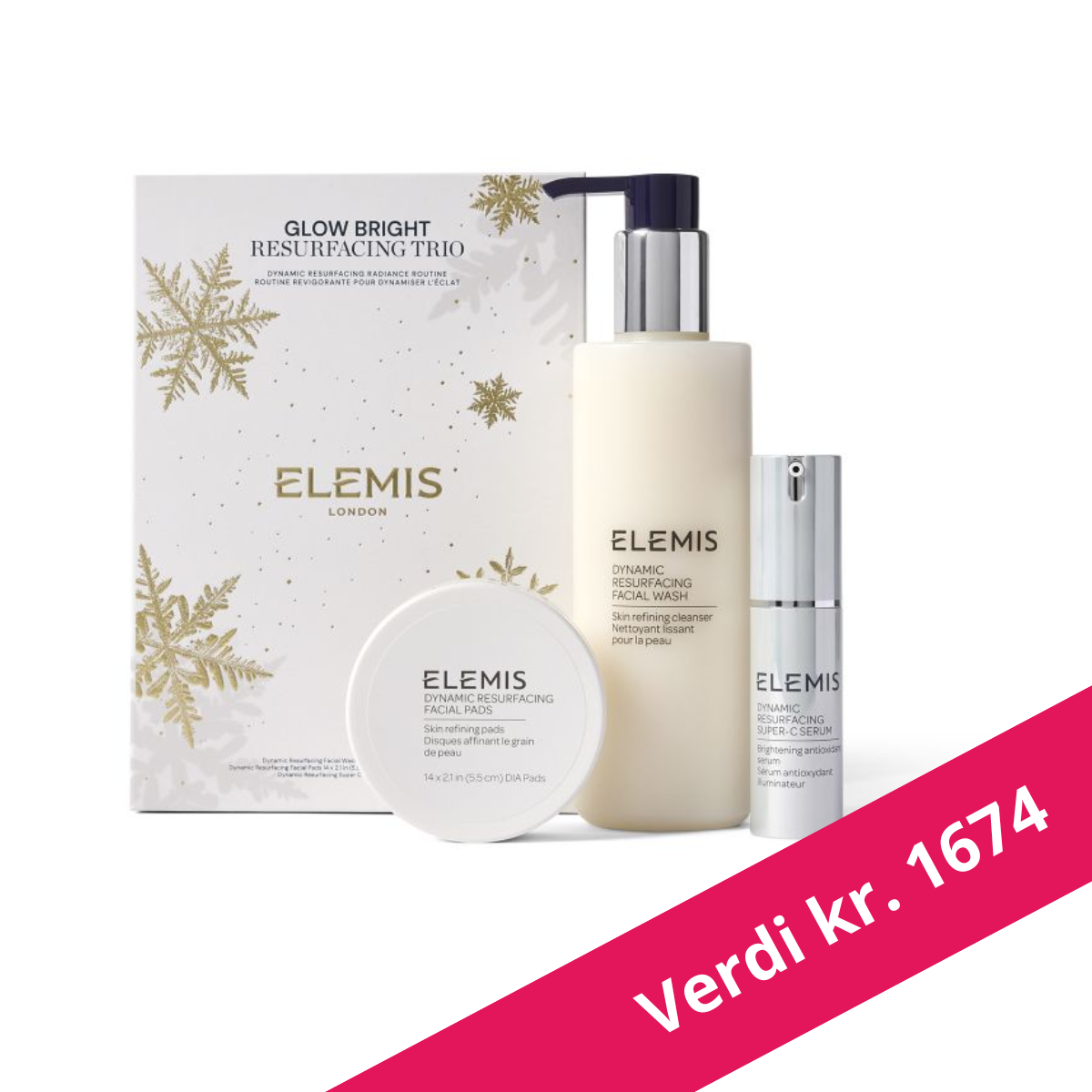 Elemis Kit: Glow Bright Resurfacing Trio