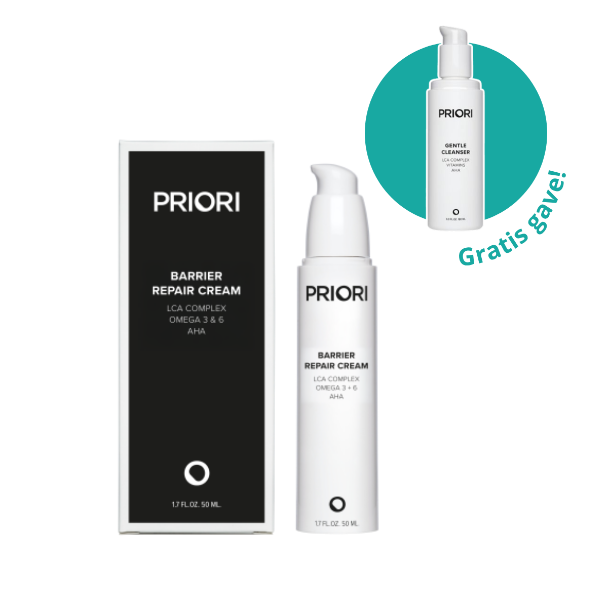PRIORI LCA Barrier Repair Cream 50ml