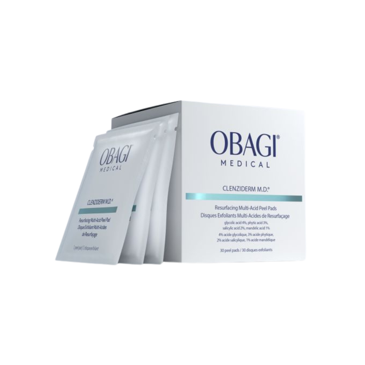 Obagi CLENZIDERM M.D. Resurface Multi Acid Peel Pads 30stk