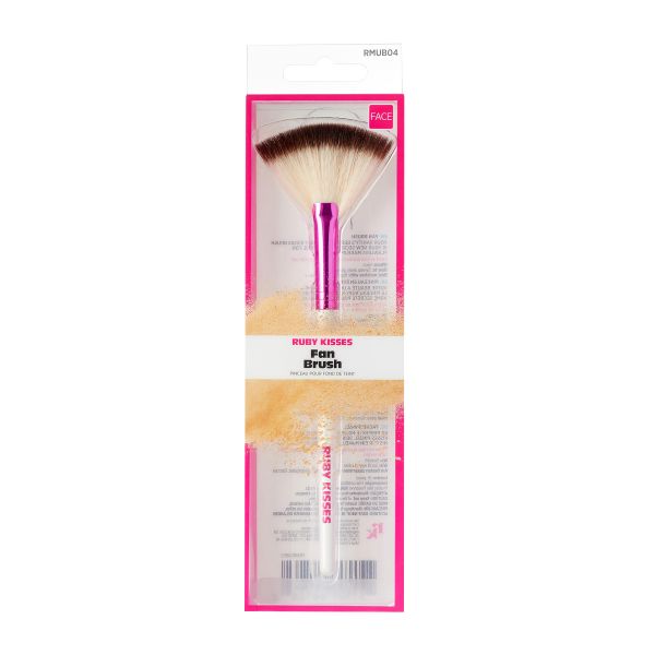 Ruby Kisses Fan Brush