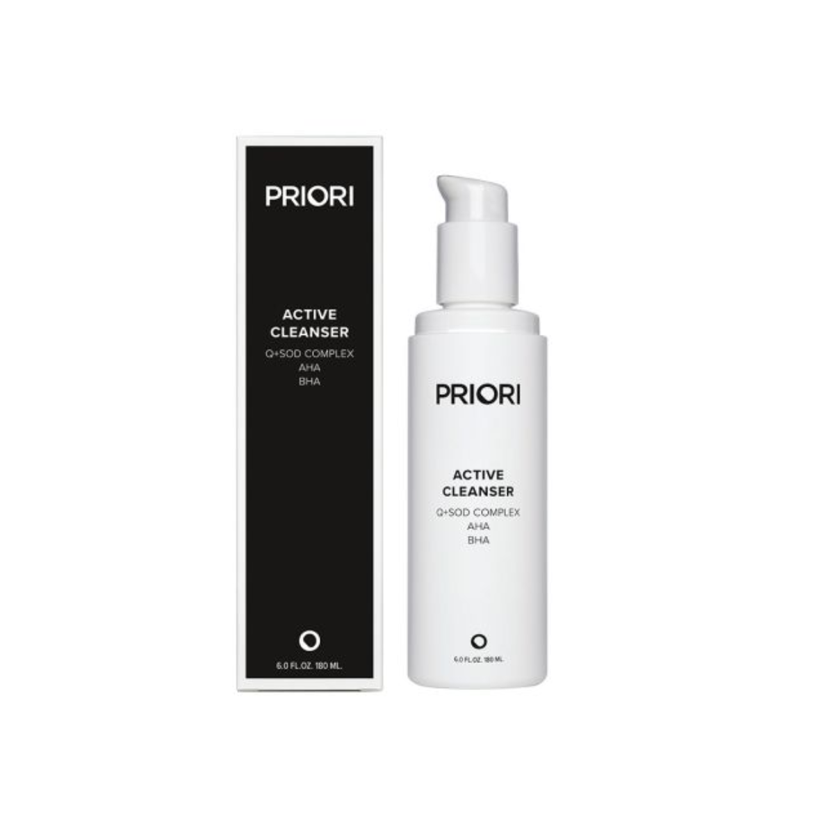 PRIORI Q+SOD Active Cleanser 180ml