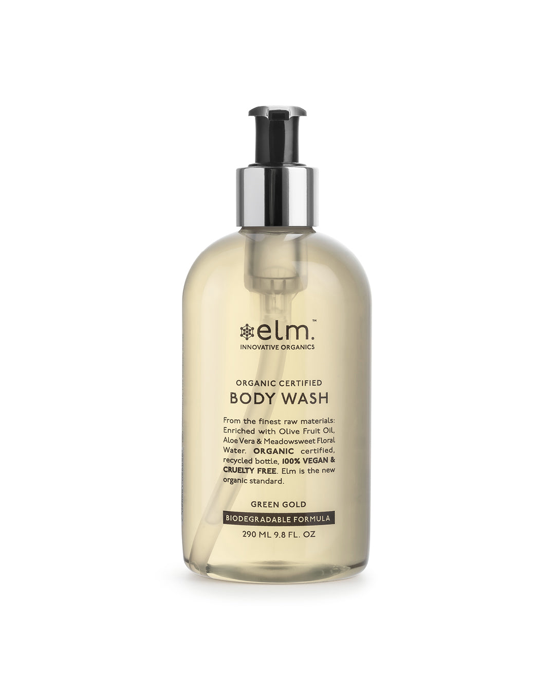 elm Body Wash Green Gold