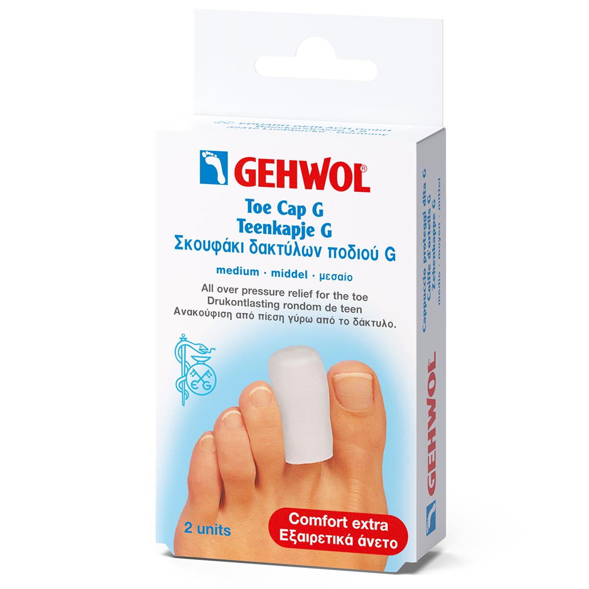 Gehwol Toe Cap G m/hette 2 stk
