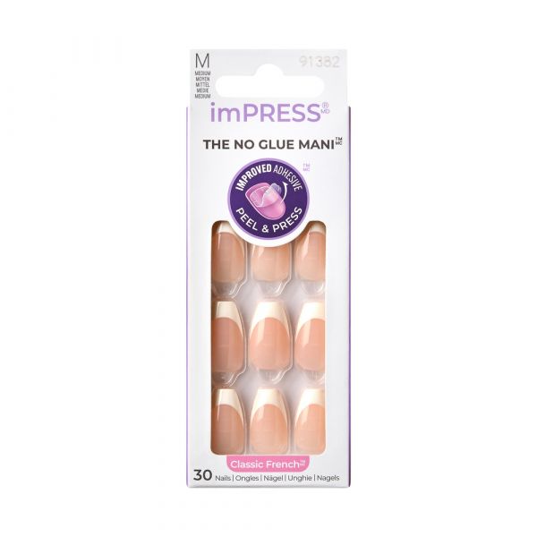 KISS imPRESS Nails: Classic French Ideal